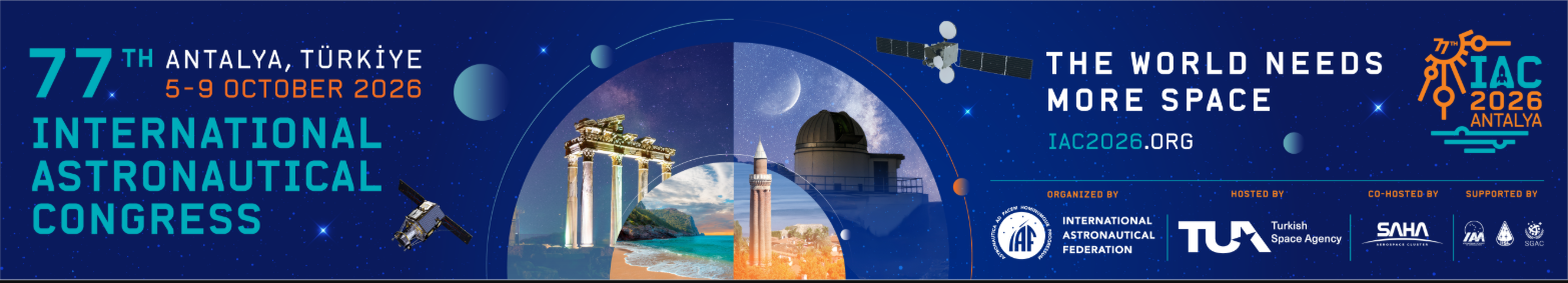 IAC 2026 — 77. Uluslararası Astronotik Kongresi etkinlik görseli